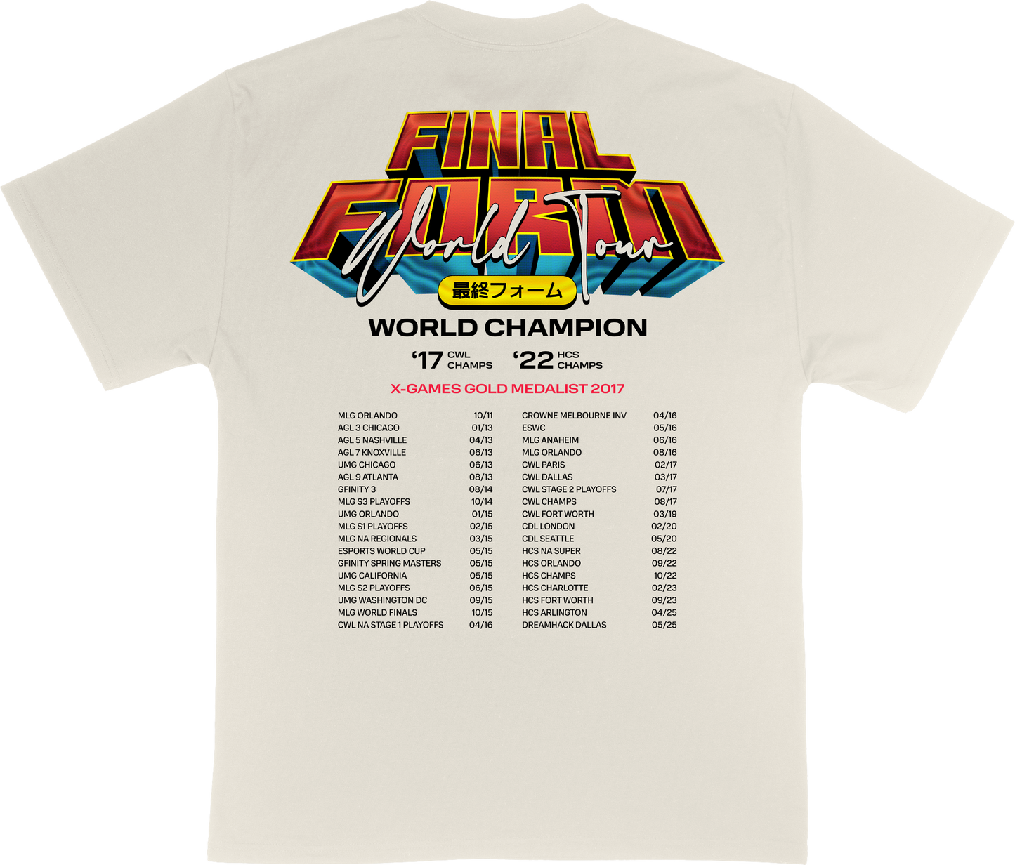 Formal World Tour - Cream