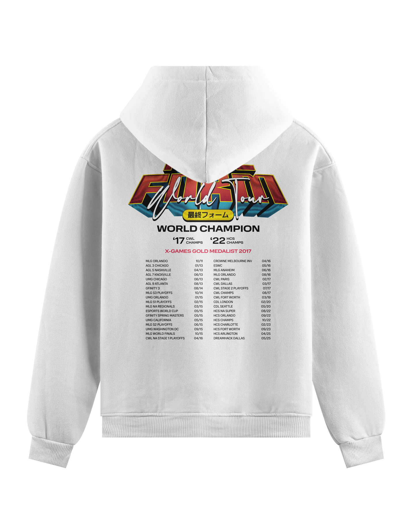 Formal World Tour - White